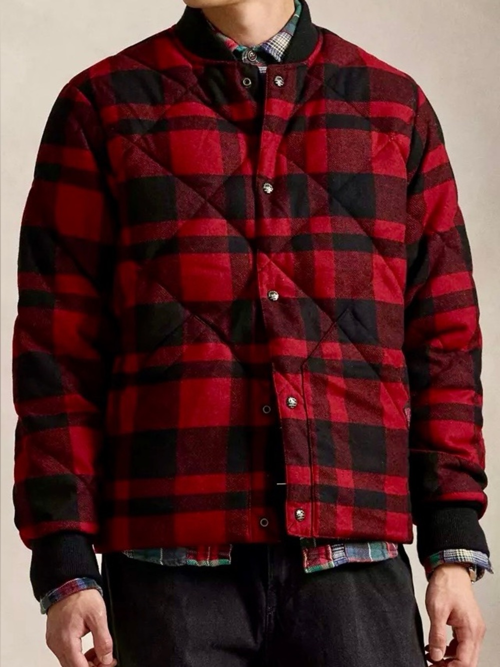 Polo Ralph Lauren Buffalo Check Wool-Blend Jacket NWT size: XL